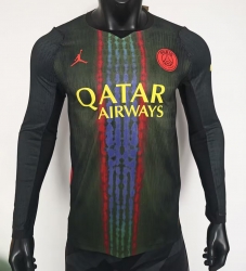 2627 Paris third away long sleeve player version S-4XL